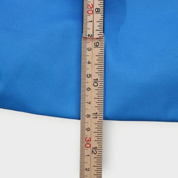 Vera Bradley Cotton Triple Zip Hipster Crossbody Purse Morning Blue Aster - Picture 11 of 11